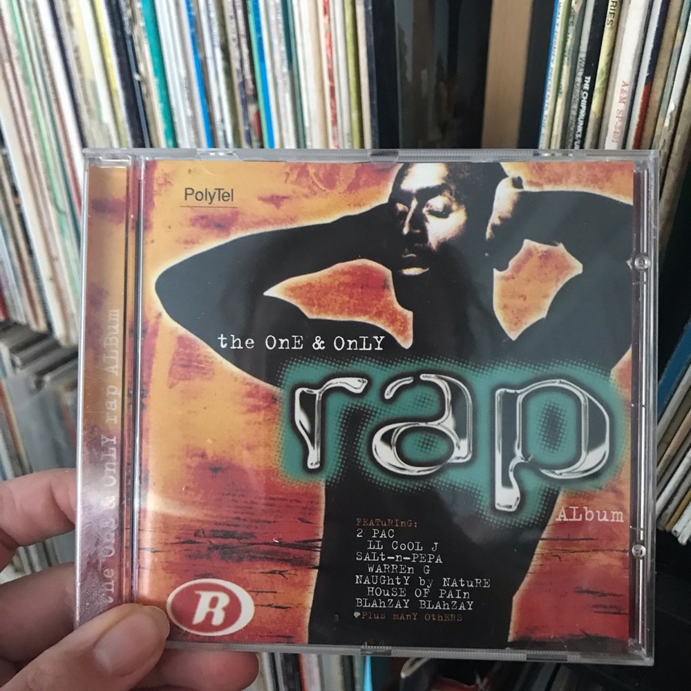 1997 The One & Only Rap Album CD - Orange, Black, Teal
